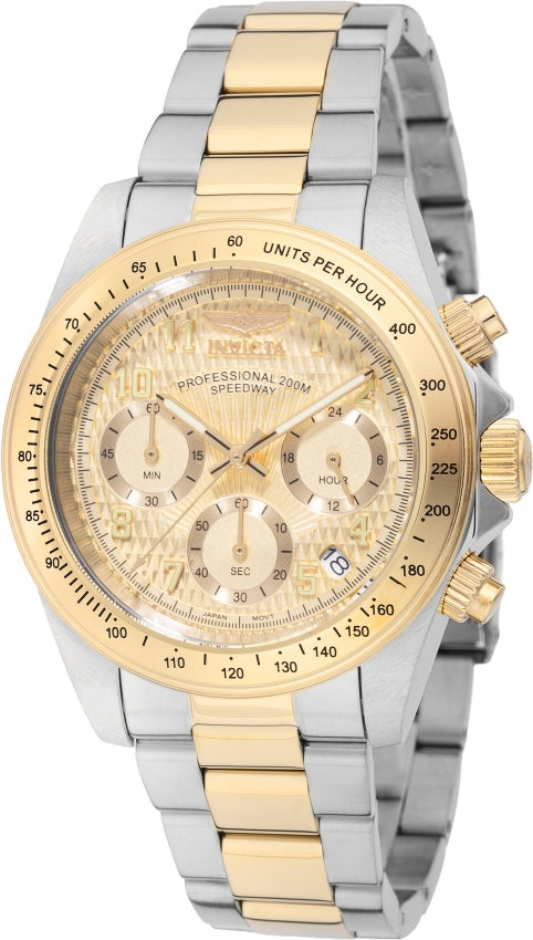 Invicta Men's 49908 Speedway Quartz VD53B-14 Gold Dial Watch