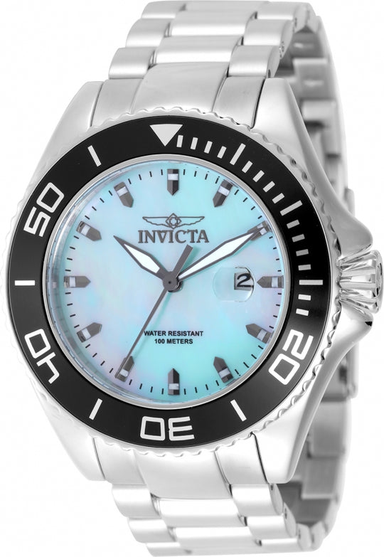 InvictaMen's 49642 Pro Diver Quartz PC32 Light Blue Dial Watch
