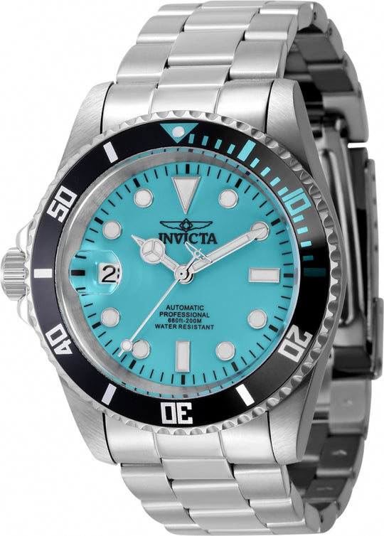 Invicta Men's 44045 Pro Diver Automatic 3 Hand Turquoise Dial Watch