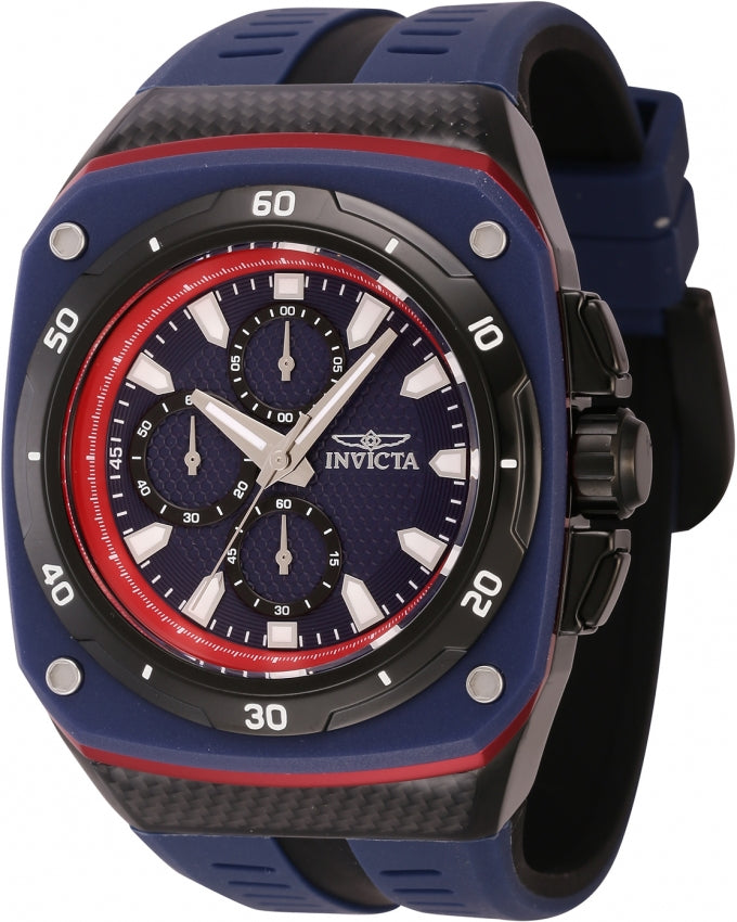Invicta Men's 46108 Speedway Quartz Chronograph Blue Dial Watch