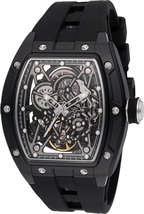 Invicta Men's 49018 S1 Rally Automatic 3 Hand Black Dial Watch