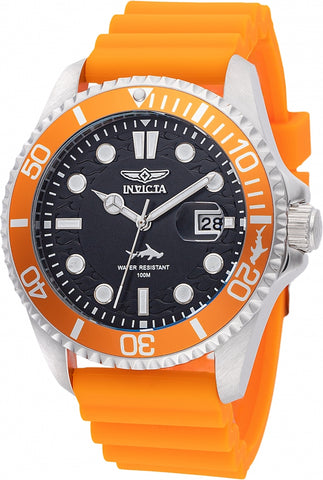 Invicta Men's 47162 Pro Diver Quartz Black Dial Watch