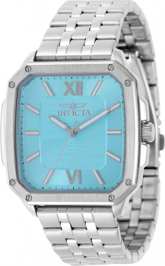 InvictaMen's 50357 Cuadro Quartz PC21 Tiffany Blue Dial Watch