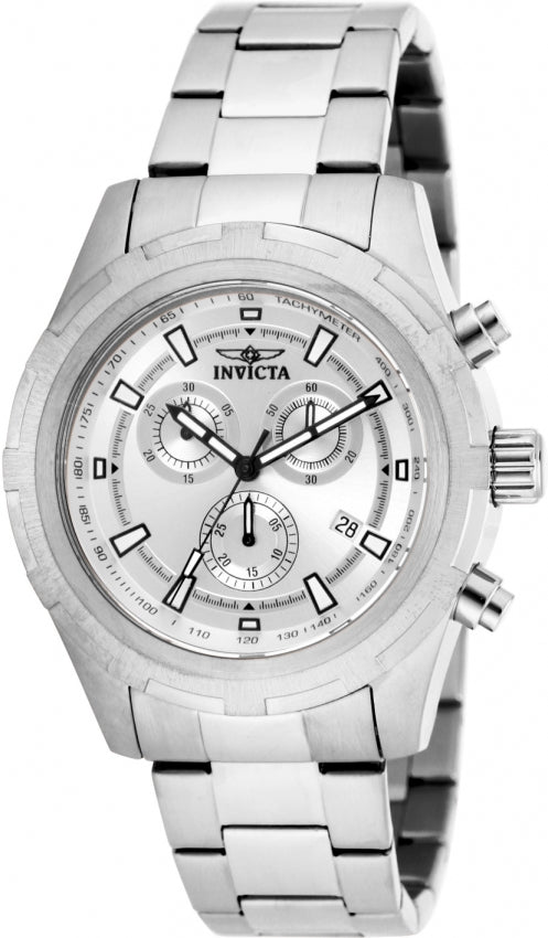Invicta Men's 17721 Specialty Quartz Chronograph Silver Dial Watch