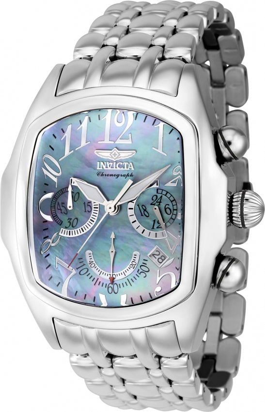 Invicta Men's 43152 Lupah Quartz VD53 Platinum Dial Watch