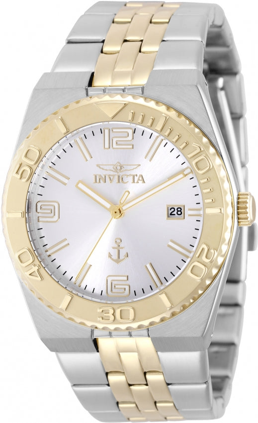 Invicta Women's 50160 OCEAN VOYAGE Quartz PC32 Silver Dial Watch