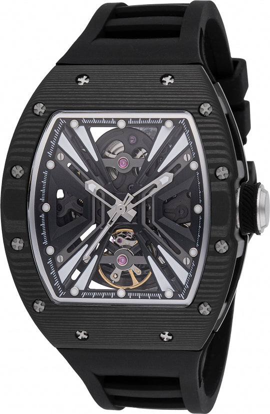 Invicta Men's 49029 S1 Rally Automatic 3 Hand Black Dial Watch
