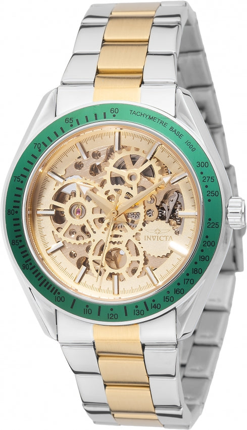 Invicta Men's 69454 Objet D Art Automatic SK008 Gold Dial Watch