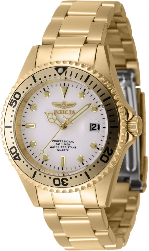 Invicta Men's 8938OB Pro Diver Quartz 3 Hand White Dial Watch