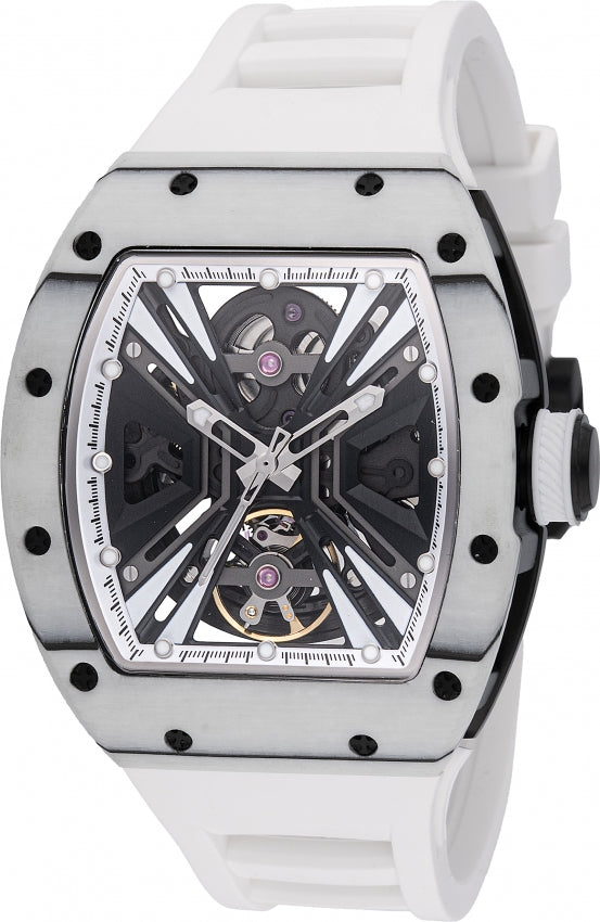 Invicta Men's 49028 S1 Rally Automatic 3 Hand White Dial Watch
