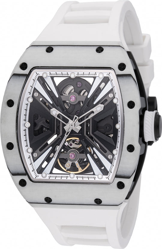 Invicta Men's 49028 S1 Rally Automatic 3 Hand White Dial Watch