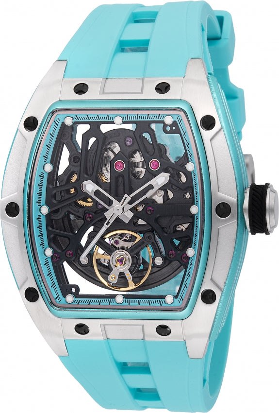 Invicta Men's 49031 S1 Rally Automatic 3 Hand Light Blue Dial Watch