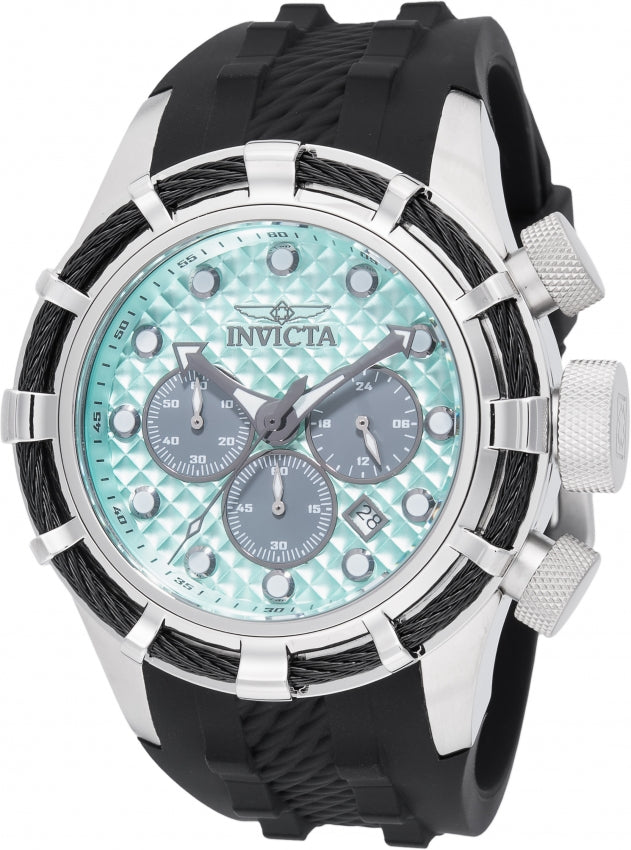Invicta Men's 49164 Bolt Quartz VD53 Light Blue, Grey Dial Watch