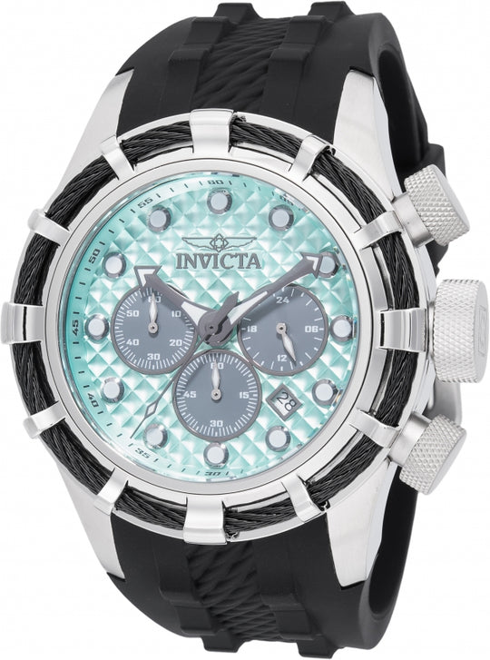 Invicta Men's 49164 Bolt Quartz VD53 Light Blue, Grey Dial Watch