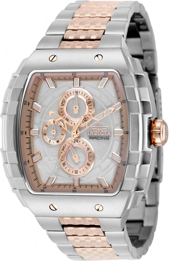 Invicta Men's 50243 S1 Rally Quartz VH67 White Dial Watch