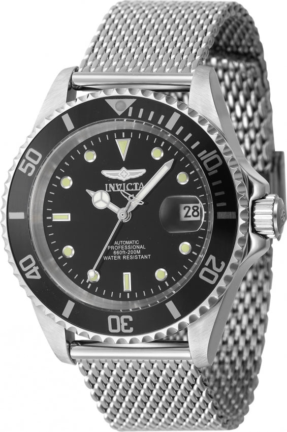 Invicta Men's 47720 Pro Diver Automatic Black Dial Watch