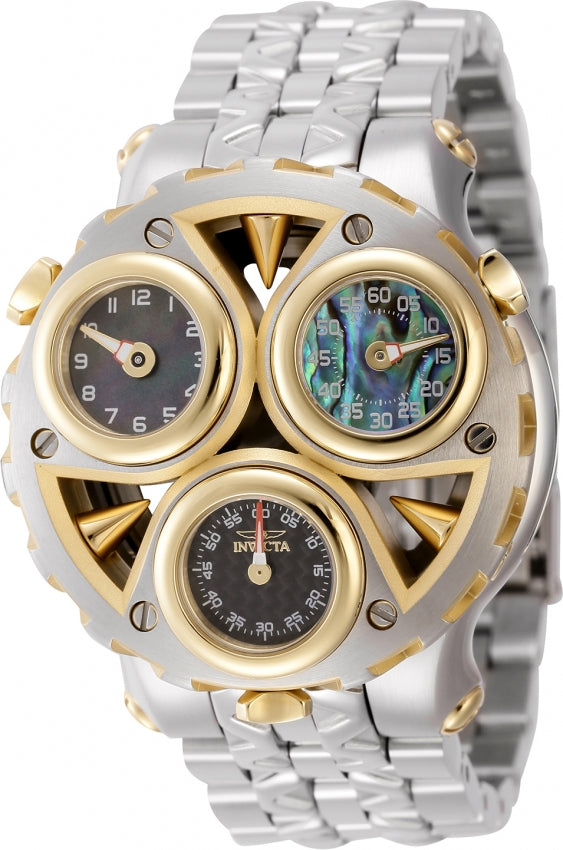 Invicta Men's 44593 Cerberus Quartz Multifunction Black, Blue, Green Dial Watch