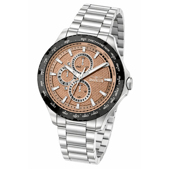 Invicta Men's 50102 Aviator Quartz VH67 Pink Dial Watch