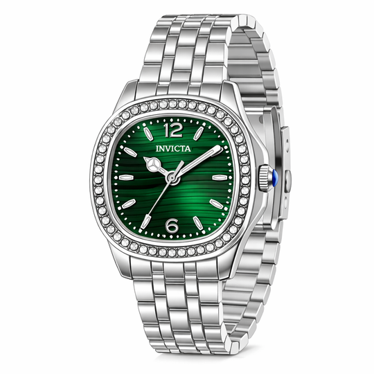 Invicta Women's 69393 Wildflower Quartz PC21S Green Dial Watch