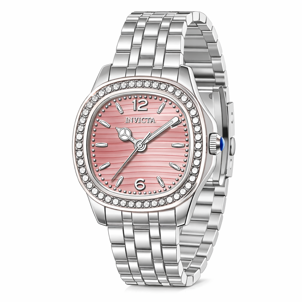 Invicta Women's 69395 Wildflower Quartz PC21S Pink Dial Watch