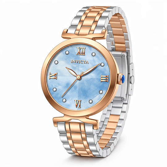 Invicta Women's 69315 Wildflower Quartz PC21S Light Blue Dial Watch