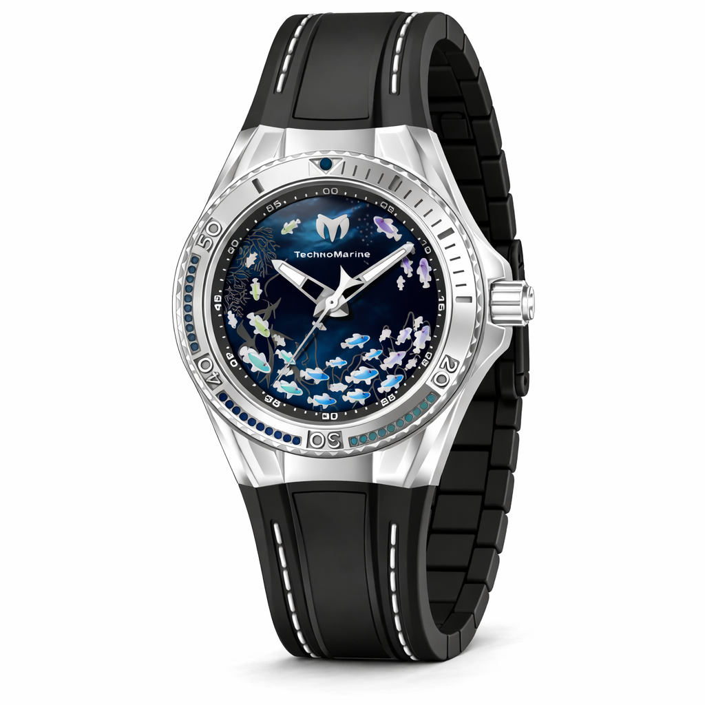 TECHNOMARINE Women's TM-125008 Cruise Quartz PC21 Mother of Pearl Dial Watch