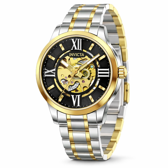 Invicta Men's 69131 Objet D Art Automatic LG0801B Black Dial Watch