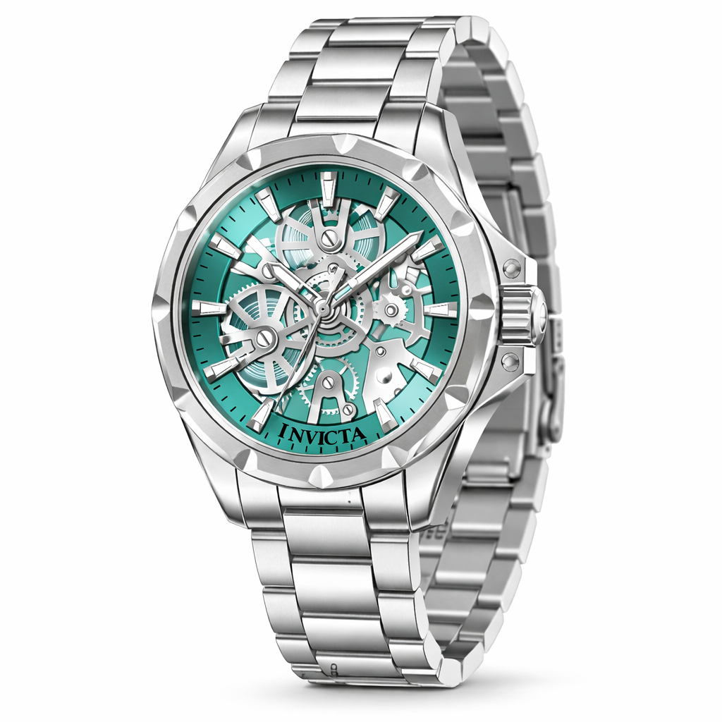 Invicta Men's 50379 Objet D Art Quartz PC21 Tiffany Blue Dial Watch