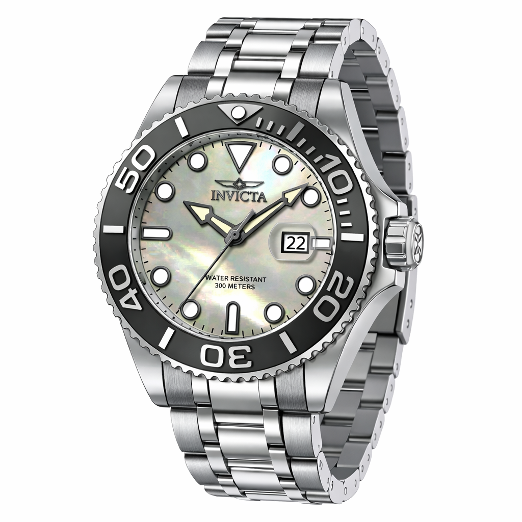 Invicta Men's 49153 Grand Diver Quartz PC32 White Dial Watch