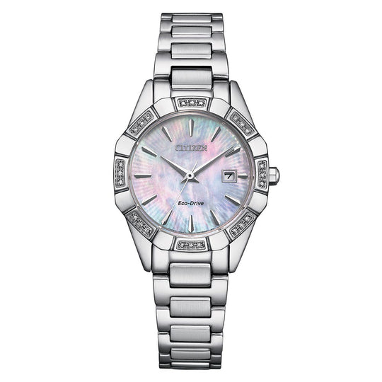 Citizen Silhouette Women's Silver-tone Bracelet Quartz Watch - EW2650-51D