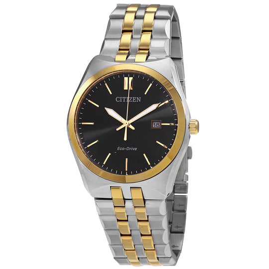 Citizen Corso Men's Gold-Silver Two tone Bracelet Quartz Watch - BM7334-58E