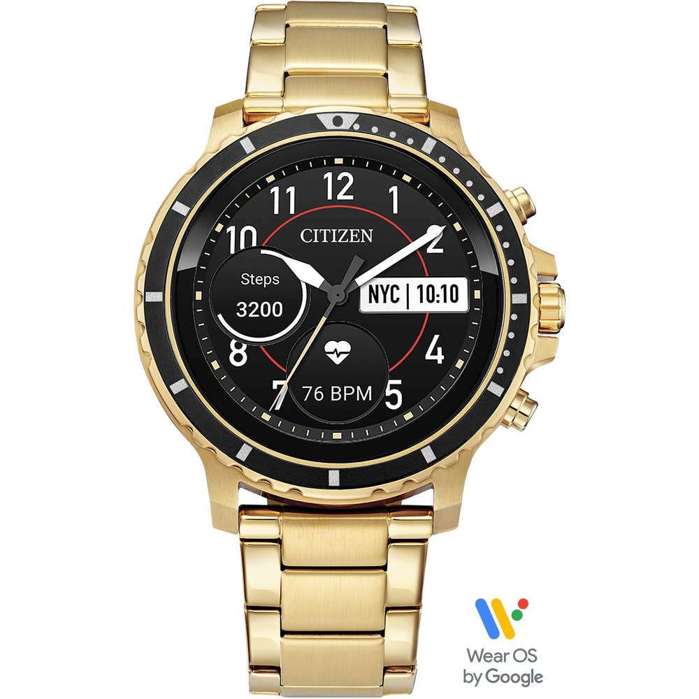 Citizen CZ Smart Men's Gold-tone Bracelet Quartz Watch - MX0002-52X