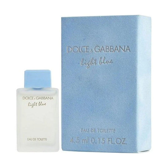 D&G Light Blue Eau De Toilette Splash 0.15 OZ (4.5 ml) For Women