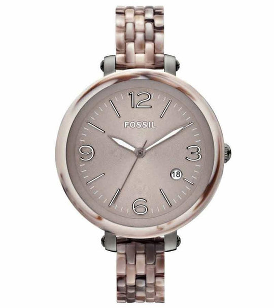 Fossil Heather Women's Gray Strap Quartz Watch - JR1405
