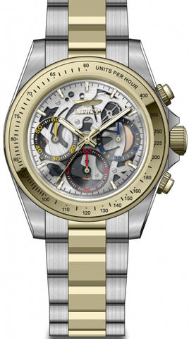 Invicta Men's 50277 Speedway Quartz VD54 Silver Dial Watch