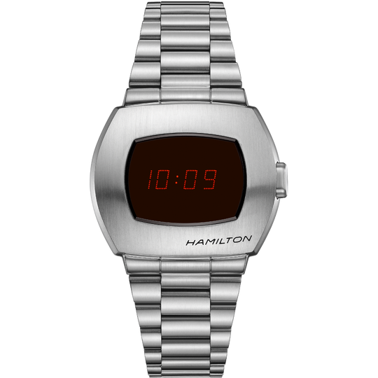 Hamilton American Classic PSR Men's Silver Bracelet Quartz Watch - H52414130