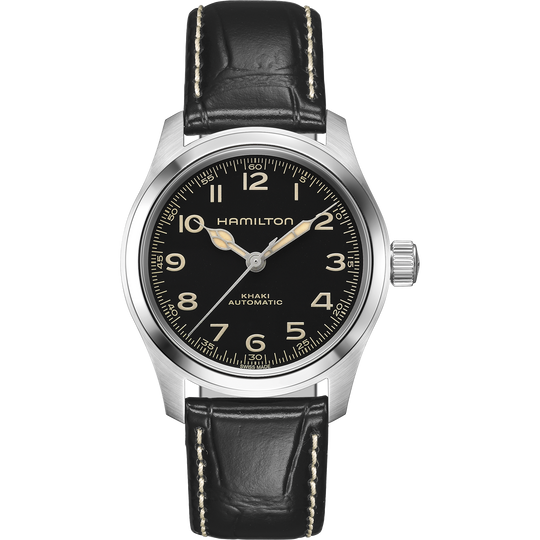 Hamilton Khaki Field Murph Men's Black Strap Automatic Watch - H70405730