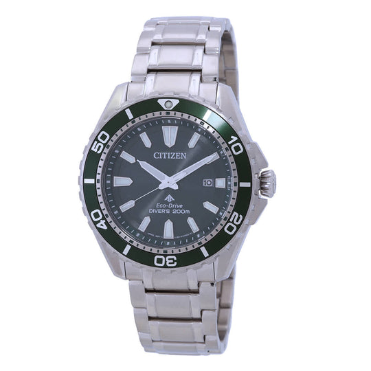 Citizen Promaster Marine Men's Silver-tone Bracelet Quartz Watch - BN0199-53X