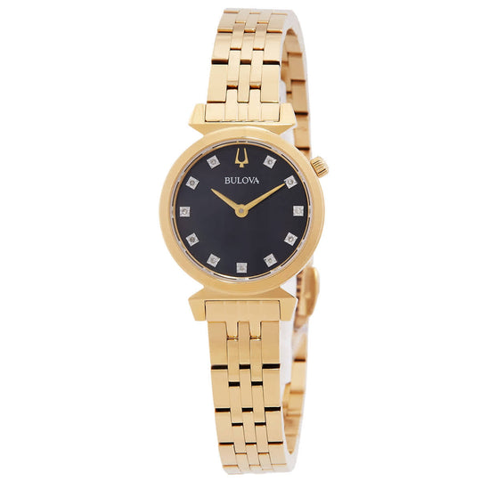 Bulova Regatta  Women's Gold-tone Bracelet Quartz Watch - 97P173