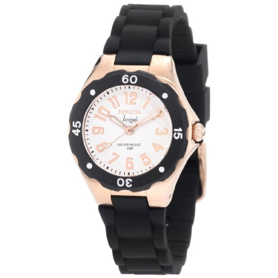Invicta Women's 1631 Angel Quartz White Dial Watch