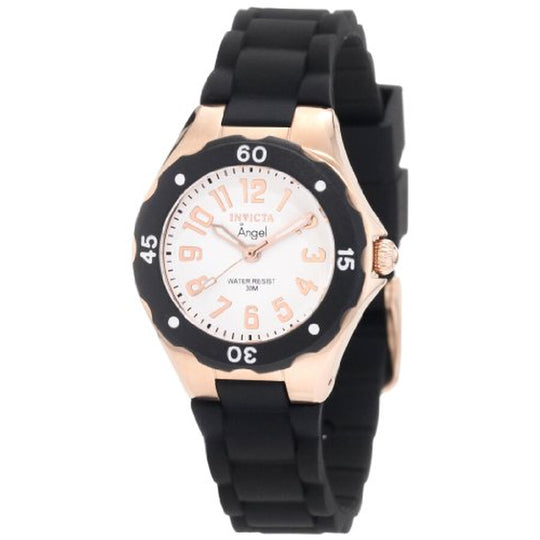 Invicta Women's 1631 Angel Quartz White Dial Watch