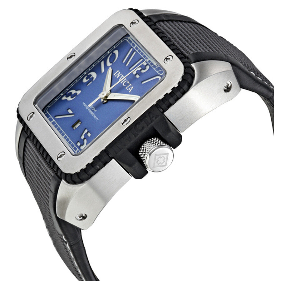 Invicta Men's 1456 Cuadro Quartz Blue Dial Watch