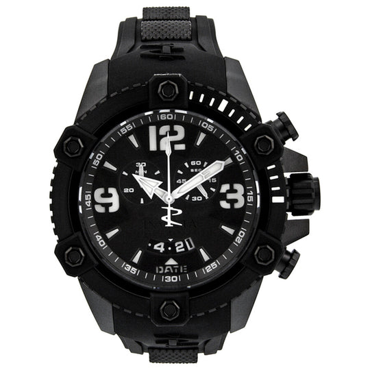 Invicta Men's 11177 Arsenal Reserve Chronograph Quartz Black Dial Watch