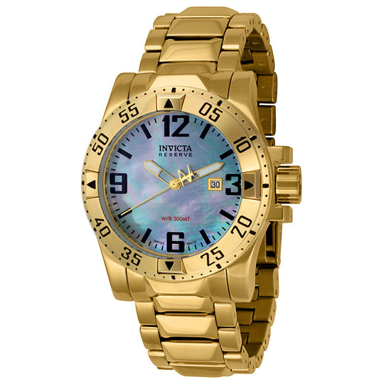 Invicta Men's 6244 Excursion Quartz Blue Mother of Pearl Dial Watch