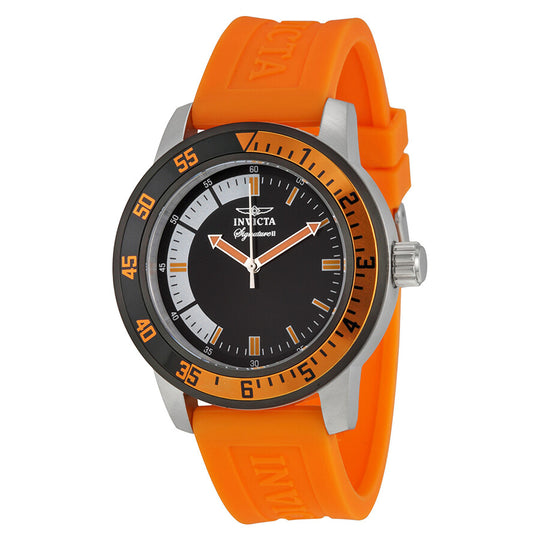 Invicta Men's 7466 Signature II Quartz Black Dial Watch