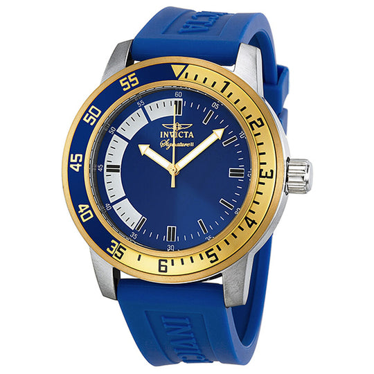 Invicta Men's 7464 Signature Quartz Blue Dial Watch
