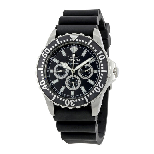 Invicta Men's 7497 Signature Quartz Chronograph Black Dial Watch