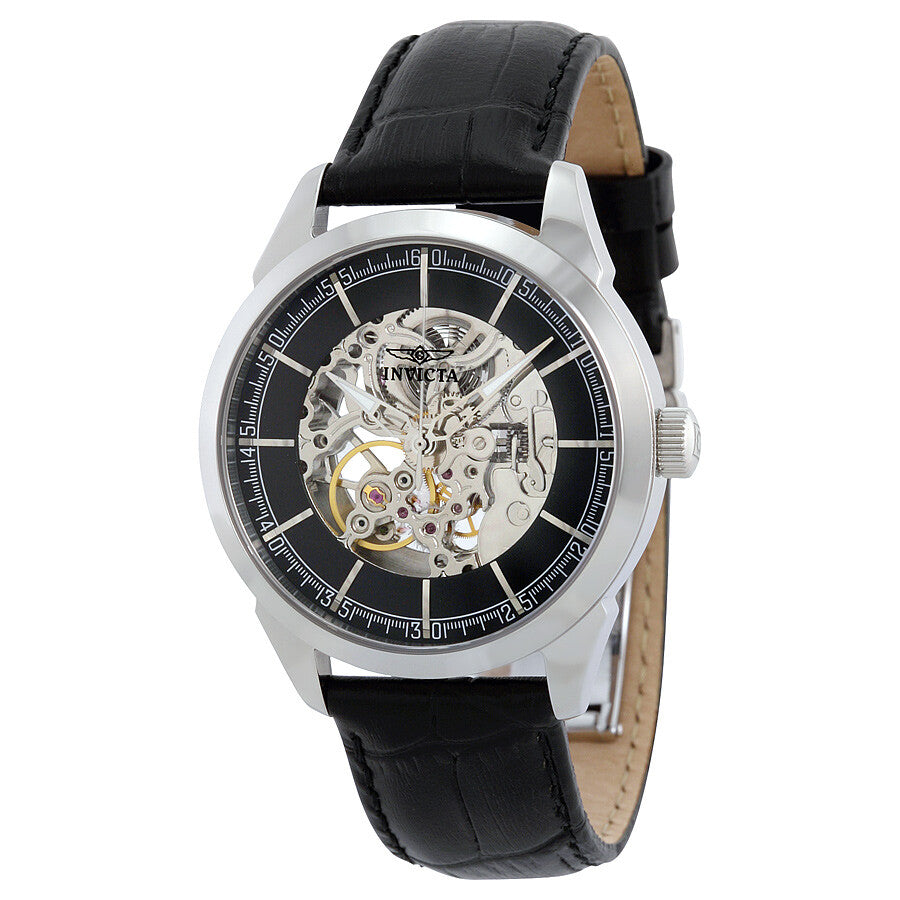 Invicta Men's 18130 Specialty Automatic Black Skeleton Dial Watch