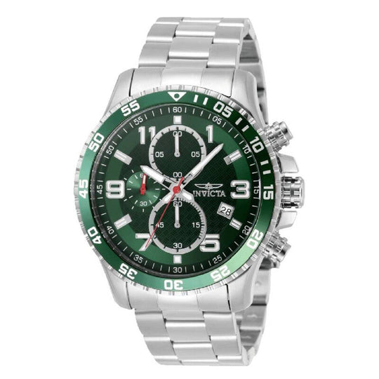 Invicta Men's Specialty Quartz MG57 Green Dial Watch