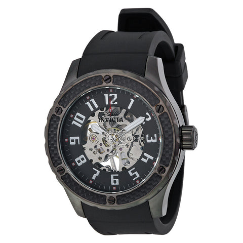Invicta Men's 16281 Specialty Automatic Black Skeleton Dial Watch